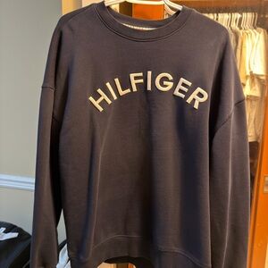 Tommy Hilfiger Navy Blue Men's Sweater
